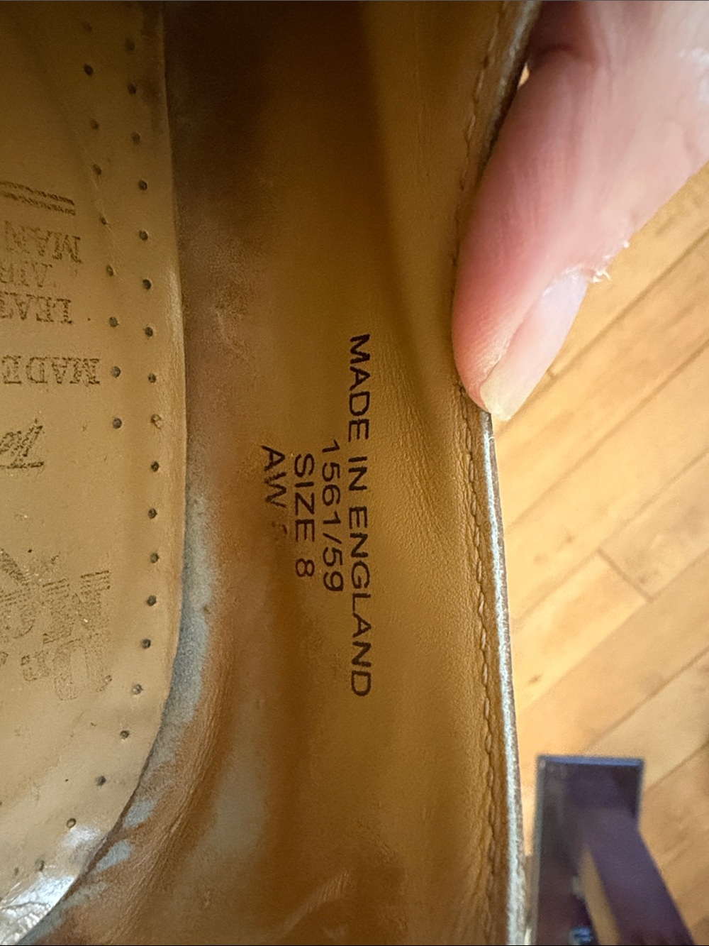 Dr. Martens Vintage Brown Leather Casual Oxford - Men's Made in England - Picture 10 of 10
